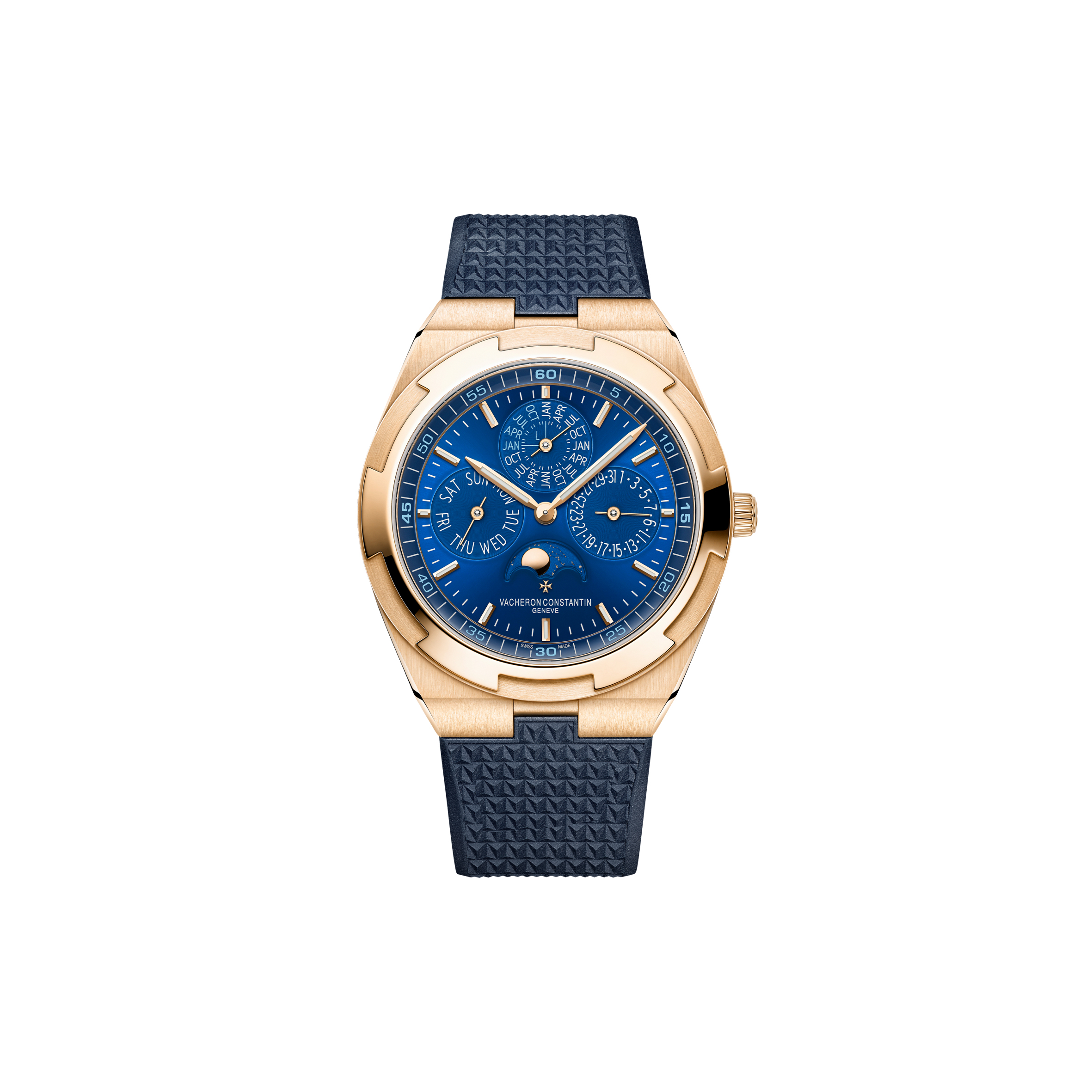 vacheron Co*sta*t*n overseas perpetual calendar ultra-thin 41.5 mm watch 4300v/220r-b509